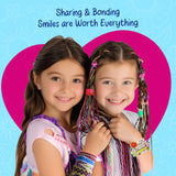 Bracelet Making Kit for Girls - Friendship Bracelet Kit - Christmas Gifts for Ages 6 7 8 9 10 11 12 Year Old Girl Birthday Gifts, Arts and Crafts for Kids Ages 8-12 Teen String Bracelets DIY Maker CEUCAL