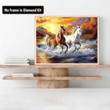 Zariocy Paint by Numbers Kits for Adults - Horse DIY Oil Paintings Canvas Acrylic Paint Set - Animal Paint by Numbers Kit for Beginners and Ideal for Home Decor 16x20 inch Zariocy