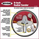 Hyde 09977 Radial Sander Hyde