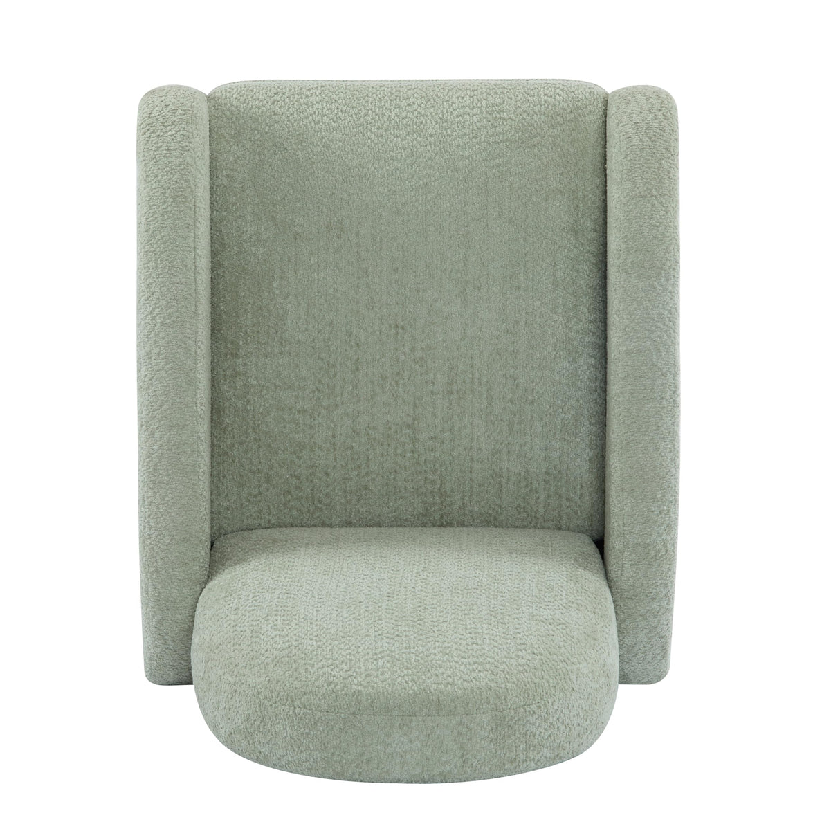 Christopher Knight Home Sidney Boucle Fabric Upholstered 360° Swivel Chair, Push-Back Recliner, Solid Wood Glider Recliner with Rotation, Living Room Lounge Chair, Adjustable Backrest, Greyish Green Christopher Knight Home