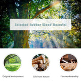 Giantex Set of 2 Dining Chairs, Rubber Wood Dining Room Chair, Farmhouse Dining Side Chairs, Max Load 400 Lbs, Wooden Kitchen Chairs for Home Kitchen, Dining Room Giantex