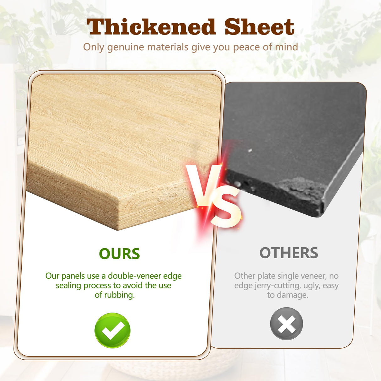 Shintenchi Wooden 7 Cube Bookshelf, 3 Tier Bookcase with Legs, Modern Open Storage Organizer Shelf,Display Cabinet Shelf Free Standing Bookshelves for Bedroom,Living Room,Office,Natural Shintenchi