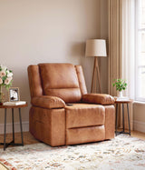 GarveeHome Power Lift Recliner Chair - Heat and Massage, Adjustable Back and Legs, PU Leather Electric Lift Chair Designed for The Elderly and People with Mobility impaired GarveeHome