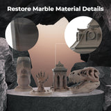 AMOLEN PLA Filament Fossil Gradient Stone PLA 3D Printer Filament 1.75MM Dimensional Accuracy ＋/－ 0.02mm1kg(2.2lbs) Matte Finish Printing Spool AMOLEN