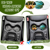 Ceramic Car Sublimation Blanks Cupholders Sandstone for Car Cup with Finger Notch for Easy Removal Car Ceramic Auto Cupholder Keep Vehicle from Cold Drink Sweat Stain Spill (50 Pieces) Frienda