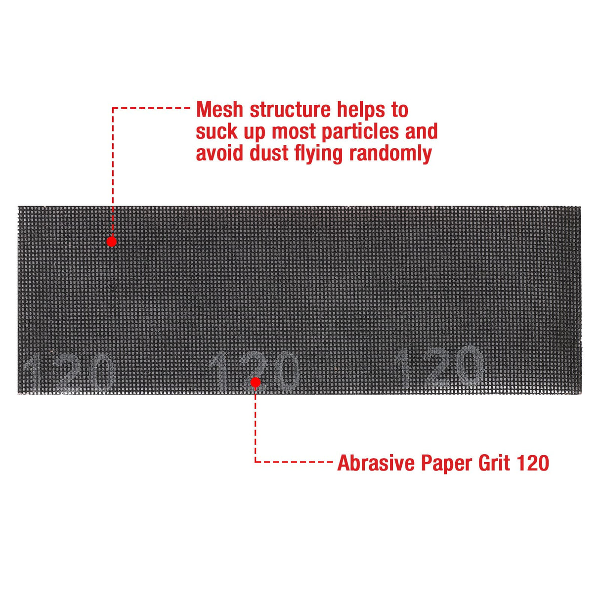 Goldblatt Dust Free Hand Sander, Dustless Drywall Vacuum Sander, with 6.5 ft Hose, Sanding Pad, Adapter Goldblatt