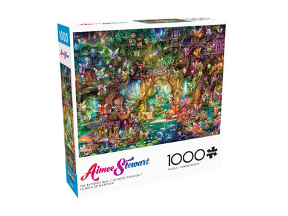 Buffalo Games - Aimee Stewart - The Butterfly Ball - 1000 Piece Jigsaw Puzzle for Adults -Challenging Puzzle Perfect for Game Nights - Finished Size is 26.75 x 19.75