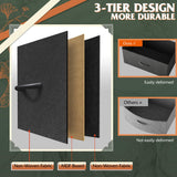 WLIVE Dresser for Bedroom with 8 Drawers, Wide Fabric Dresser for Storage and Organization, Bedroom Dresser, Chest of Drawers for Living Room, Closet, Hallway, Black WLIVE