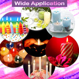 Renfio Candle Dye - 2.11oz/60g Pink, Highly Concentrated Wax Dye for Soy Wax, Bulk Blocks, Coloring Dyes, Chips, Candle Making Kit Renfio