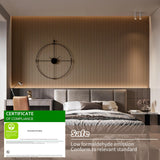 Kieacia Wood Slat Acoustic Panels for Wall and Ceiling | 3D Slat Wood Panels| Decorative Soundproof Paneling | Noise Reduction | 94.49"x 23.62" Each Box-Natural Walnut Kieacia