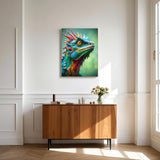 TINDAY Dragon Paint by Numbers Kit for Adults Paint by Numbers for Adults Beginner Painting by Number Kits for Adult on Canvas Acrylic Painting Home Decor Wall Art Gift for Birthday Family 16x20 in TINDAY