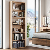 IRONCK Bookshelves and Bookcases Floor Standing 6 Tiers Display Storage Shelves 70 in Tall Bookcase Home Decor Furniture for Home Office, Living Room, Bed Room IRONCK