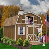 Best Barns Millcreek 12' X 20' Wood Shed Kit Best Barns Inc.