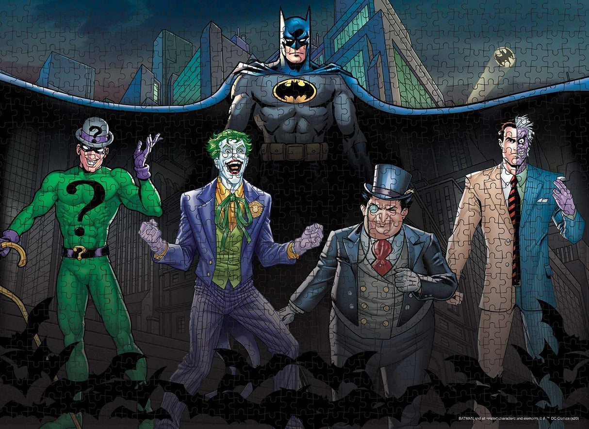 Paper House Productions DC Comics Batman and Villains 500-piece Jigsaw Puzzle Paper House Productions
