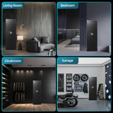 Emasme Gun Safes, Rifle Gun Safe with a Storage Box, No Assembly Required, Gun Cabinet with Removable Shelf, for Home Rifle and Pistols Storage(8-10 Gun Safe Digital) Emasme