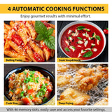 Nuwave Diamond Induction Cooktop, New & Improved Electric Burner with Probe, 91 Temps 50°F to 500°F, 6.5” Heating Coil, Shatter-Proof Ceramic Glass, 3 Wattage Settings, Ideal for Dorms, RVs & Apts Nuwave