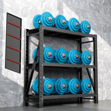 Hzdbhd Garage Shelving Unit Rustproof 50“W Heavy Duty Storage Shelves Easy Assembly 3 Tier Adjustable Metal Steel Utility Shelf Rack Garage Storage Organize for Tools Basement,Warehouse Hzdbhd