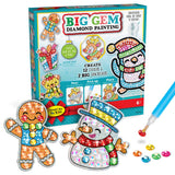 Creativity for Kids Big Gem Diamond Painting Kit: Holiday Stickers and Suncatchers - Diamond Painting Kits and Christmas Gifts, Christmas Crafts for Girls and Boys, Kids Gifts for Ages 6-8+ Creativity for Kids