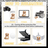 Junkin 18 Pieces Sublimation Rhinestone Wing Bezel Pendant Trays Set Including 6 Double Sided Rhinestone Trays Pendant Charms with 12 Sublimation Blank Discs for Jewelry Making (Gold, Silve) Junkin