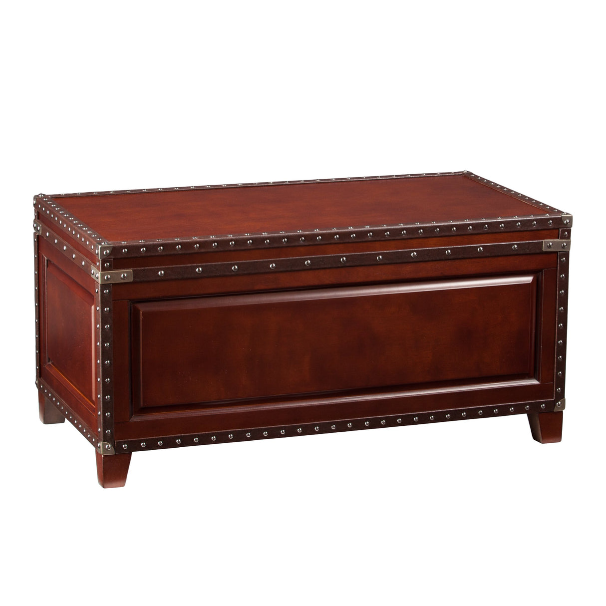 SEI Furniture Amherst Trunk Coffee Table w/ Storage, Brown SEI Furniture