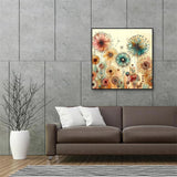 Hestarcul DIY Dandelion Diamond Art Kits for Adults,5D Diamond Painting Kit for Beginner,Full Round Gem Art Paint by Diamond for Home Wall Decor,Gift for Woman. (Dandelion) Hestarcul