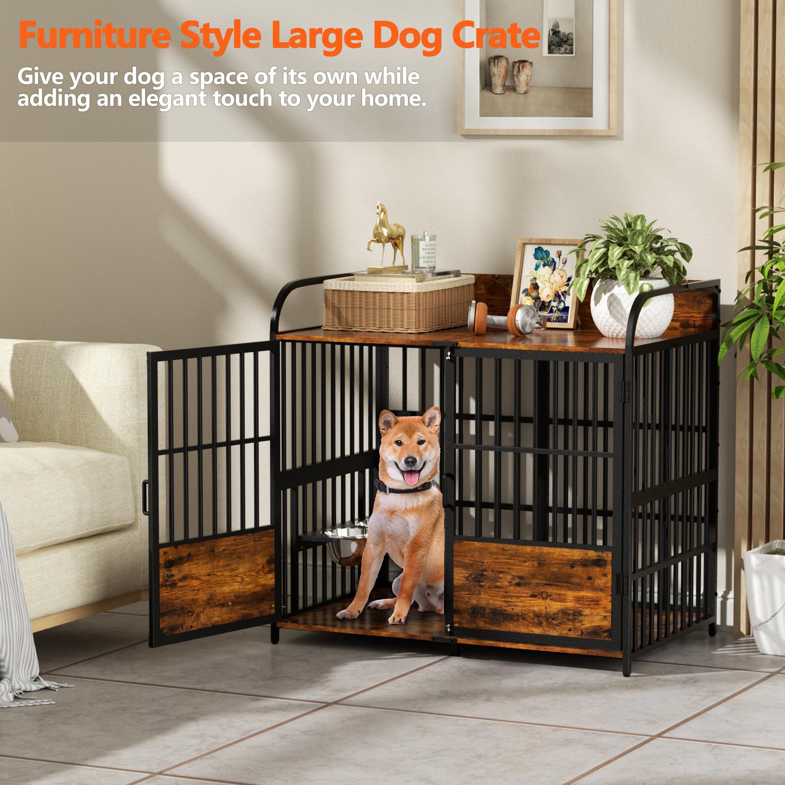 Large breed dog kennel best sale