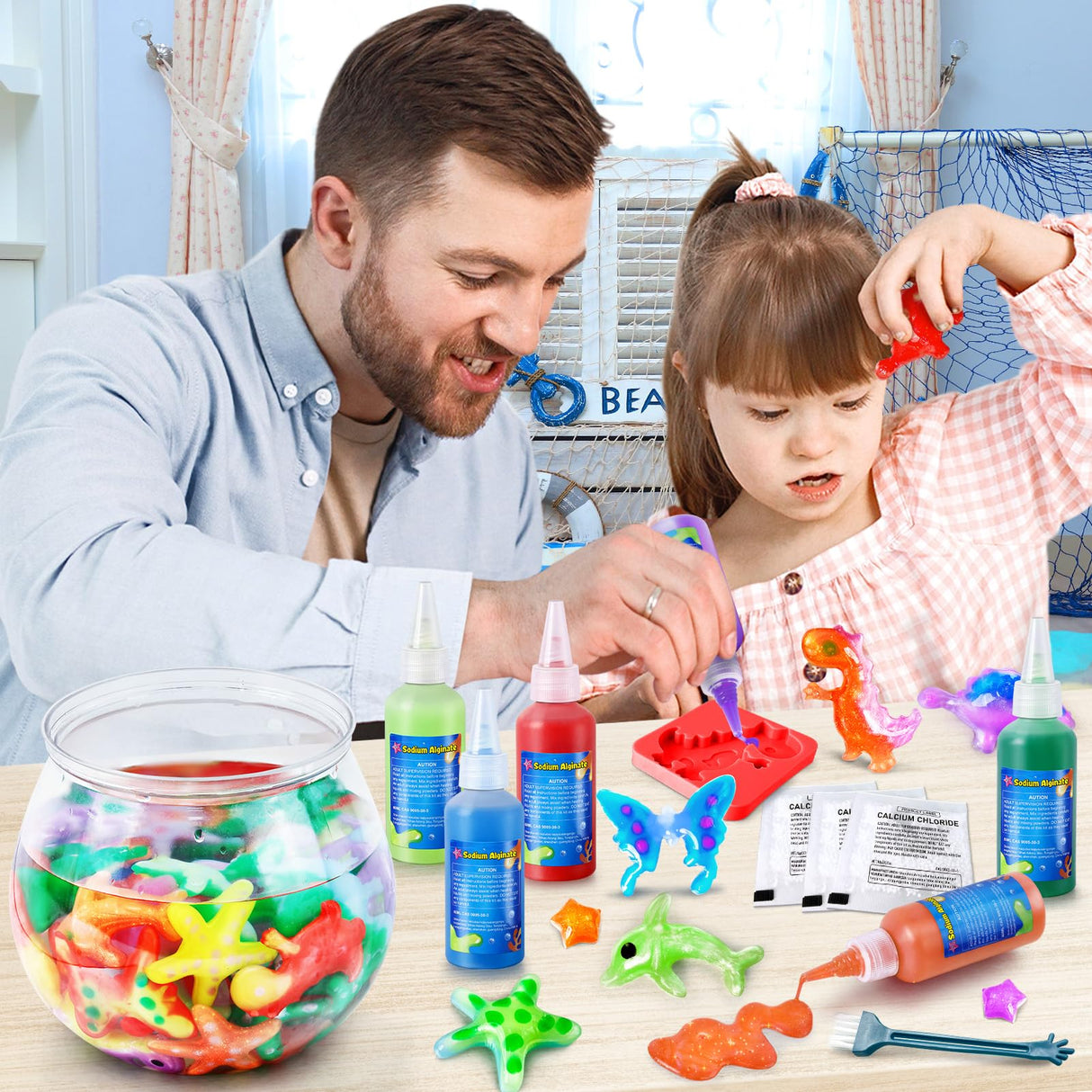 Kacwsoay Magic Water Elf Toy Kit for Kids - Aqua Fairy Water Pets - DIY Squishies Maker Crafts Birthday Gifts for Boys and Girls Kacwsoay