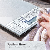 Greater Goods Nutrition Scale (Standalone, No Bluetooth) – Food Grade Glass Digital Food Scale with 2,000 Preloaded Foods, Compact 9.3"x6", for Portion Control, Calorie Counting, and Meal Prep Greater Goods