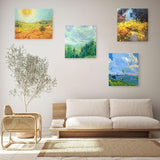 WOPPLXY 4 Set Canvas Stretcher Bars, 10 x 12 Inch Canvas Frame with Accessories, DIY Solid Wood Canvas Frame Kit Easy to Assemble, Stretcher Bars for Canvas Paintings Photo Posters Supplies WOPPLXY