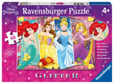 Ravensburger Disney Princess Heartsong Glitter Jigsaw Puzzle - Unique 60 Piece Puzzle for Children | Anti-Glare Surface | Skill Development Toy | Perfect Christmas or Birthday Gift Ravensburger