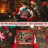 PICKFORU Christmas Dog Puzzles for Adults 1000 Pieces, Difficult Christmas Scene Animal Puzzle, Funny Puppy Jigsaw Puzzle as Home Wall Art Decor PICKFORU