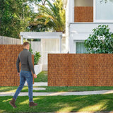 Natural Reed Fence, 2FT 3FT 4FT 5FT 6FT X 16.4FT Bamboo Fencing Privacy Reed Screening, for Backyard Garden Fencing Divider, Privacy Screen Panel(H0.61xL4m/H2xL13ft) VRVTDYDCL