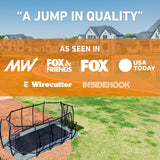Avyna Premium Rectangle In-Ground Trampoline, 10x14 FT, 10x17 FT, 12x18 FT – Outdoor Trampoline for Kids and Adults with Advanced Safety Features Avyna