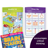 Highlights Puzzle Fun 2025 Puzzle Books for Kids Ages 6 and Up, 4-Book Set of Brain Teasers, Mazes, Word Puzzles and More Travel-Friendly Screen Free Kids Puzzles Highlights for Children