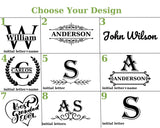 Personalized Watch Storage Box with Drawer, 8 Slots, 2 Layers, Wood - Groomsmen Gifts - Custom Gift for Him, Dad, Husband - Gift for Men to keep sunglasses, key, rings (Watch Box) Generic