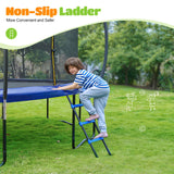 ORCC 1200LBS Weight Capacity Trampoline 16 15 14 12 10 8FT Without Basketball Hoop Water Sprinkler Spiral Ground Stakes Outdoor Yard Trampolines for Kids Adults ORCC