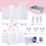 BONNYCO Paint by Numbers Kit for Kids Unicorns Pack 3 Canvas Paint by Number Canvas Framed Pre Drawn, Unicorn Gifts for Girls | Arts and Kids Crafts 4-6 8-12, Pintar por Numeros | Unicorn Craft BONNYCO