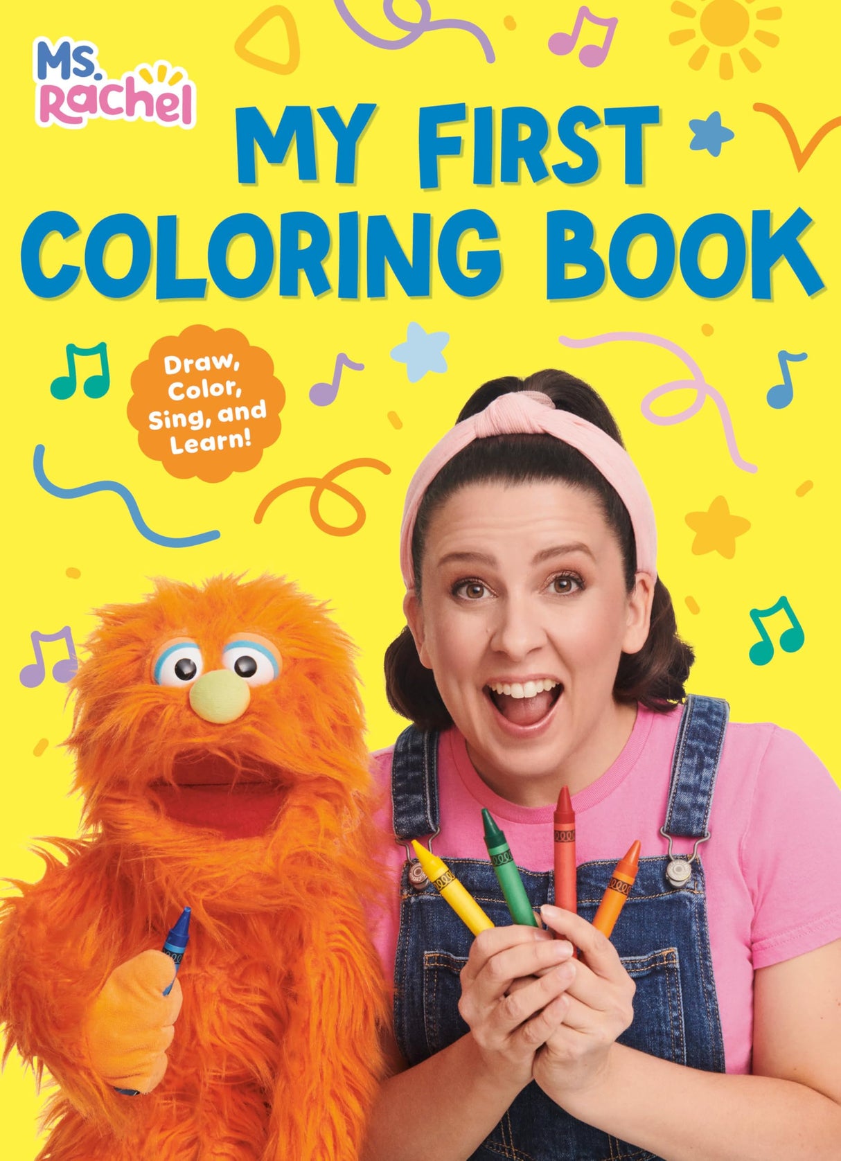 My First Coloring Book (Ms. Rachel) (Books by Ms. Rachel) WoodArtSupply