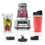 Ninja Blenders for Kitchen | Smoothie Blender, Mixer, Grinder - Premium Blending Performance for Sauces, Frozen Drinks, and More | 1200 Peak Watt Motor | SS101 Foodi Personal Smoothie Maker Ninja