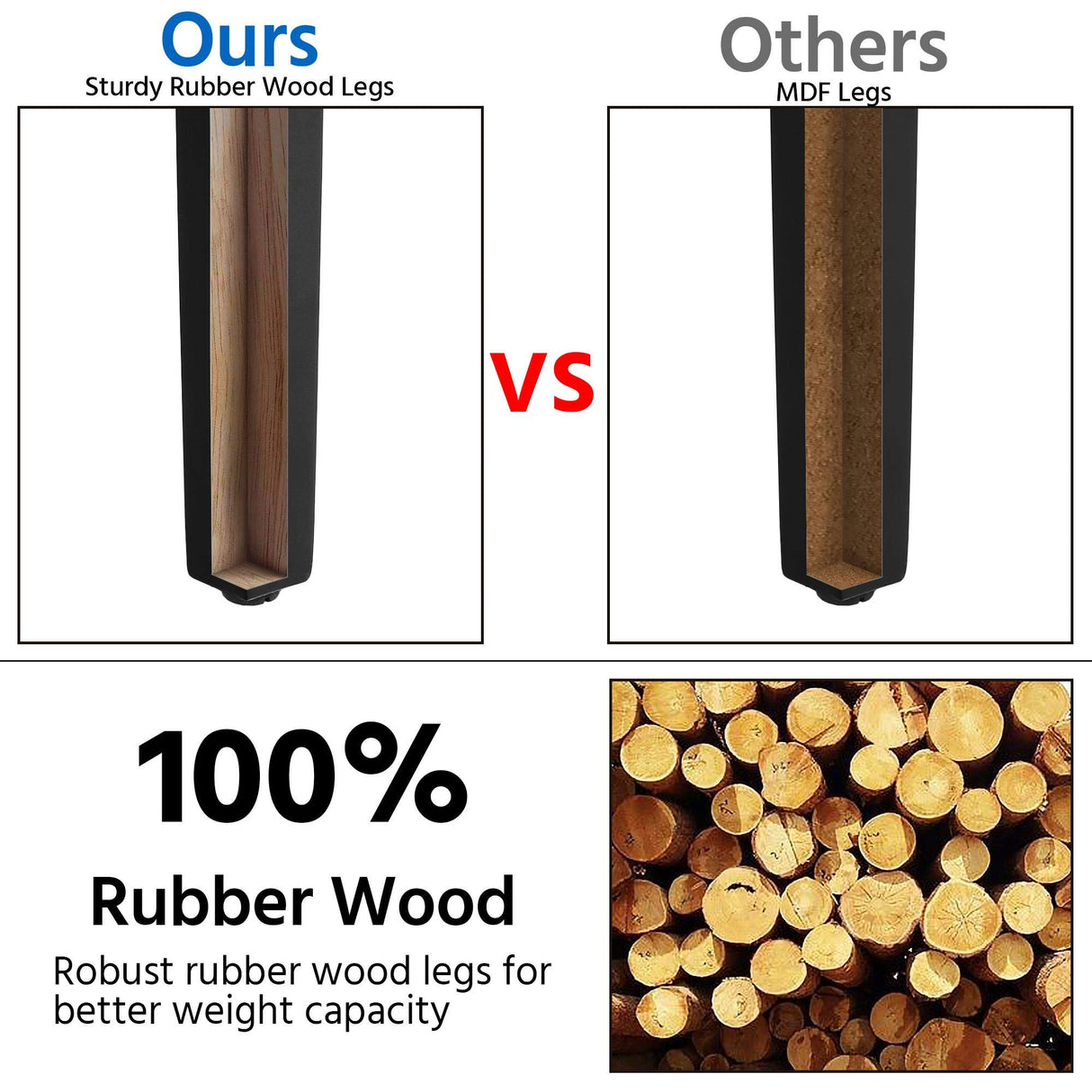 Yaheetech Dining Chair Set of 4 Faux Leather Parson Chair Modern Kitchen Living Room Side Chair Upholstered Padded Armless Chair with Solid Wood Legs, White Yaheetech