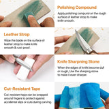 CARVCRAZE Wood Carving Tools Set 30-in-1 Wood Carving Knife Kit, Whittling Knife, Craft Kits for Adults, Wood Working Tools and Accessories, Whittling Knives, Wood Whittling Kits, Hobbies for Adults CarvCraze