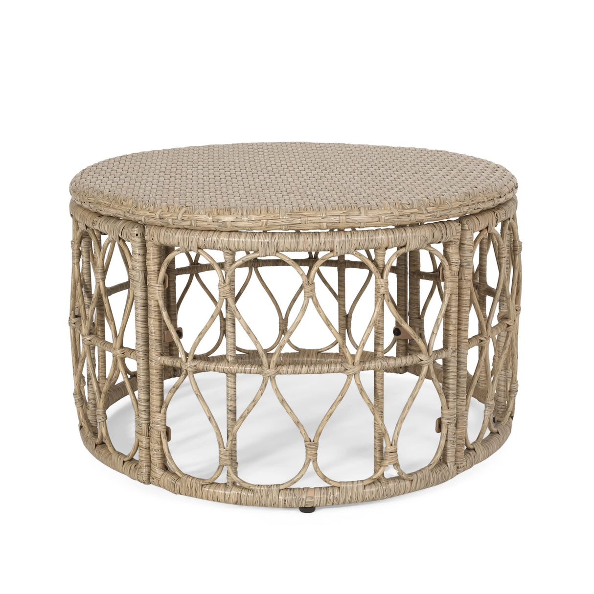 Christopher Knight Home Bruce Outdoor Coffee Table - Wicker - Light Brown Christopher Knight Home