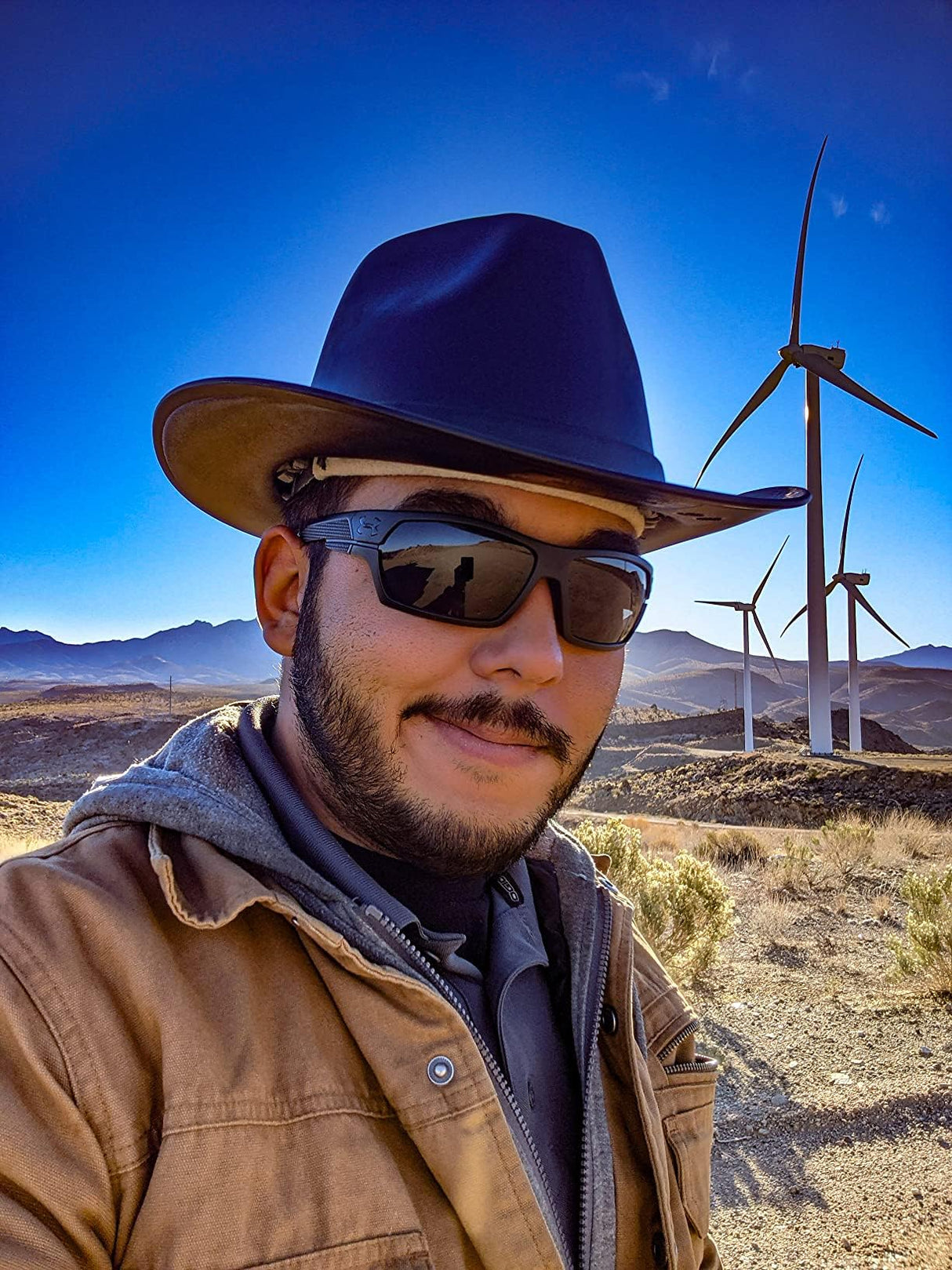 OccuNomix VCB200-06 Vulcan Cowboy Style Hard Hat with Ratchet Suspension, Black, One Size OccuNomix