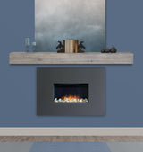 Pearl Mantels 492-72-WEATHER Acacia Wood Fireplace Mantel Shelf, 72", Weathered Finish Pearl Mantels