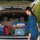 Presto 06017 8-Quart Nomad Traveling Slow Cooker, Blue Presto