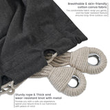 Lazy Daze Hammocks Double Hammock with 9ft Space-Saving Steel Stand Includes Portable Carrying Case, 450 Pounds Capacity (Dark Grey) Lazy Daze Hammocks