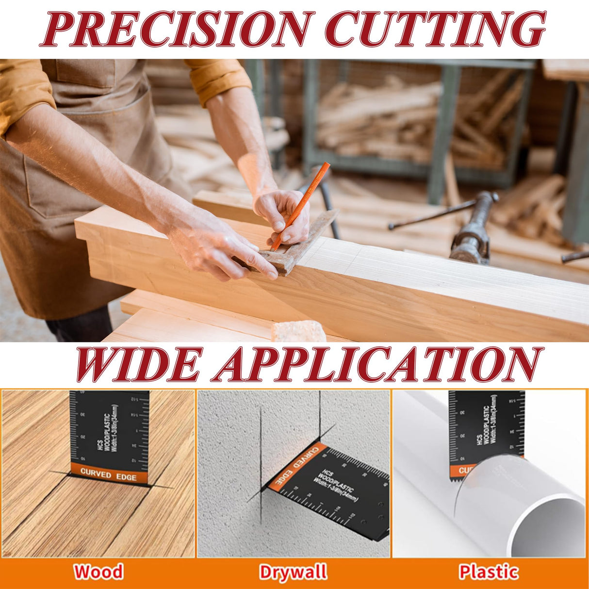 162𝑷𝑪𝑺 Oscillating Saw Blades Accessories - Multi Tool Blades and Sanding Kits - Precise Cuts on Wood, Metal, Plastics - Quick Release Compatible with Dewalt,Milwaukee Makita, Ryobi, Rockwell Vypart