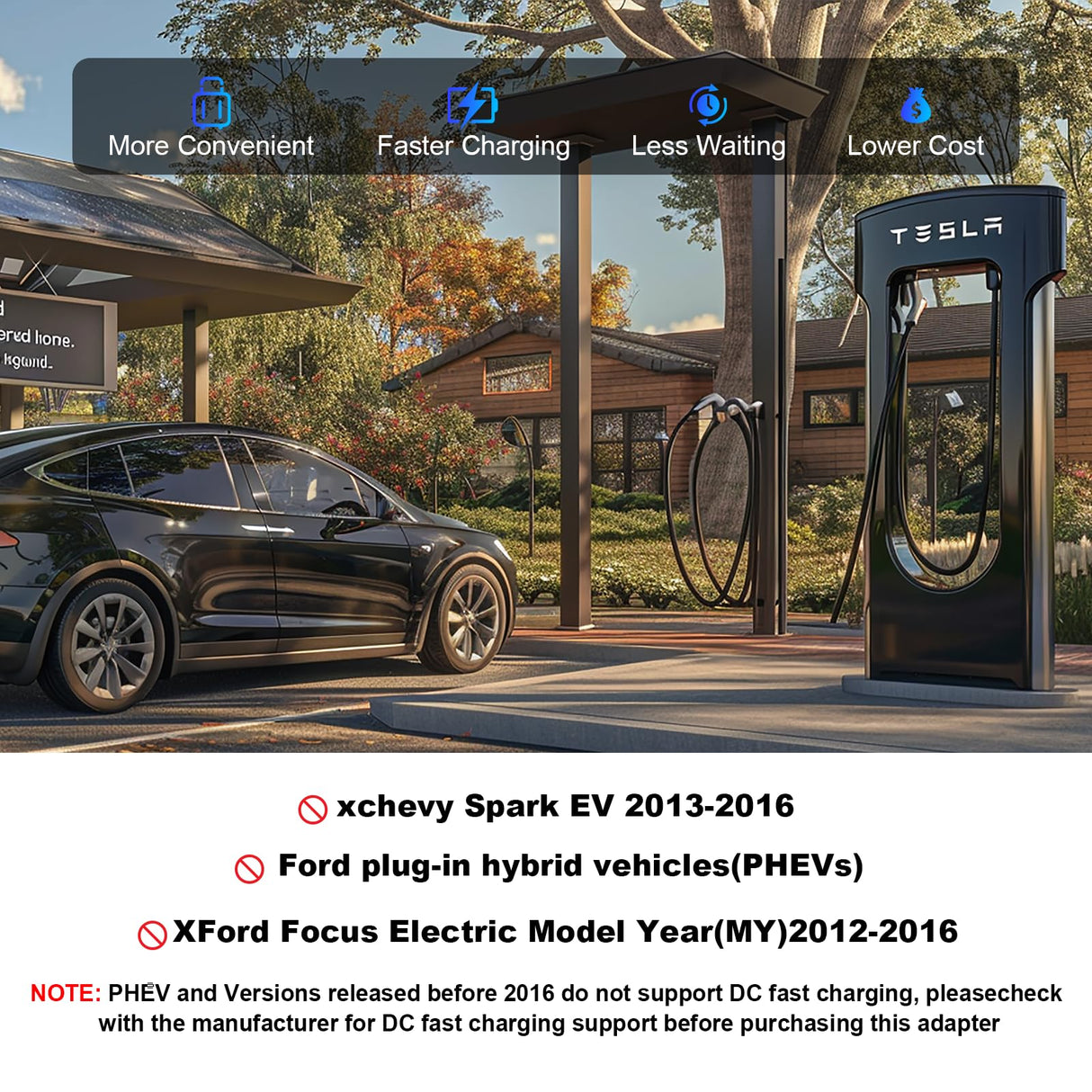 Tesla Supercharger Adapter, NACS to CCS Adapter [Max 500A, 1000V], Fast Charge Your CCS1 EV at Tesla Superchargers, Electric Vehicle Charging Adapter for Ford, Rivian, GM, Volvo and Polestar EVs Bangzi