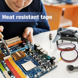 Fyguard 9 Rolls 10mm×30m (98Ft) Sublimation Tape Heat Tape Transfer Tape High Temperature Heat Resistant Tape, Heat Tape for Sublimation Heat Press Electronic Soldering Masking, No Residue Fyguard