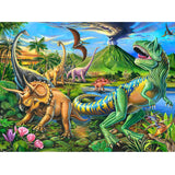 Puzzles for Kids Ages 4-8 Year Old,100 Piece Dinosaur Jigsaw Puzzle for Toddler Children Learning Educational Puzzles Toys for Boys and Girls - Every Piece is Unique… RANSUNN